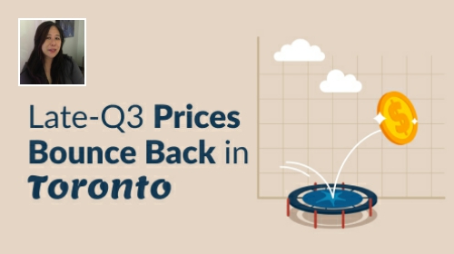 Finding Toronto Real Estate GEMS | Late-Q3 Prices Bounce Back While Sales Slump in Toronto