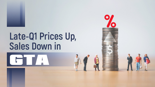 Finding Toronto Real Estate GEMS | Late-Q1 Shows Price Increase, Sales Decline in GTA